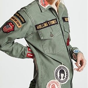 Madeworn  Rolling Stones Army Jacket  SMALL